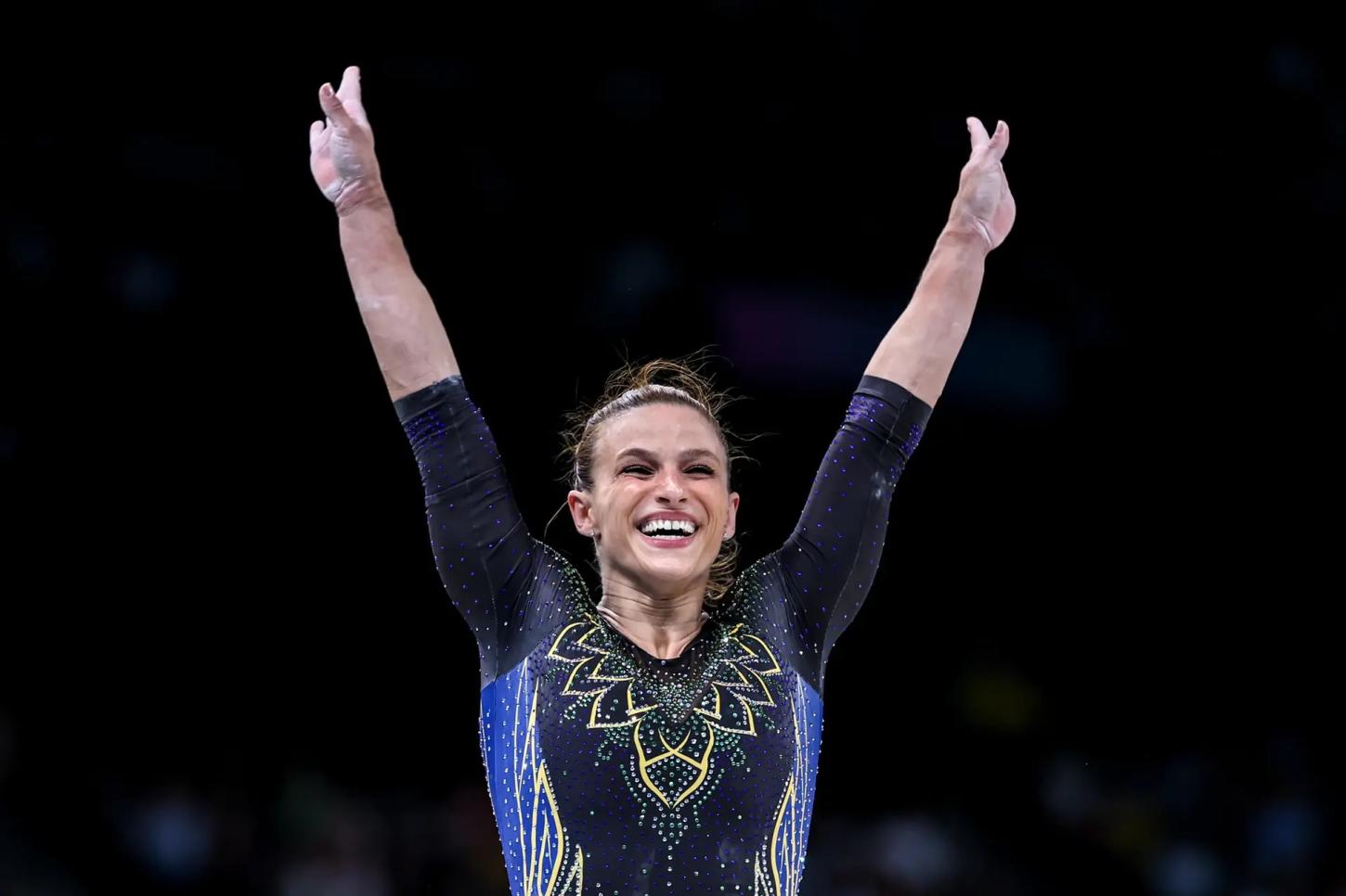 Jade Barbosa se consagra como líder em medalha olímpica aos 33 anos