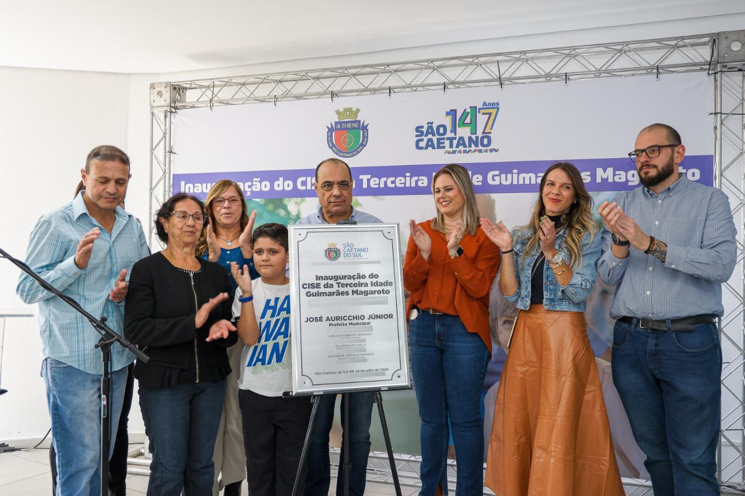 Prefeitura de São Caetano inaugura o CISE Guimarães Magaroto, no Bairro Mauá