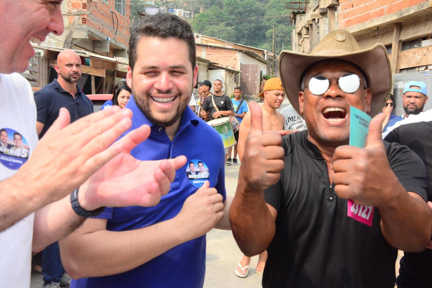 Campanha de Gilvan visita o Jardim Santo André