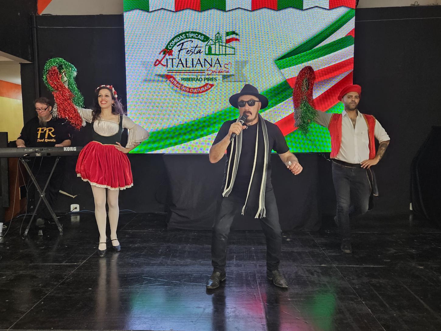 Rei das Festas Italianas, Fred Rovella agita final de semana em Ribeirão Pires