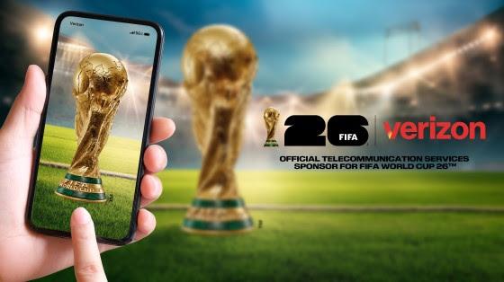 Verizon nomeada patrocinadora oficial de serviços de telecomunicação para Copa do Mundo da FIFA 26™ e apoiadora oficial do torneio para Copa do Mundo Feminina da FIFA 2027