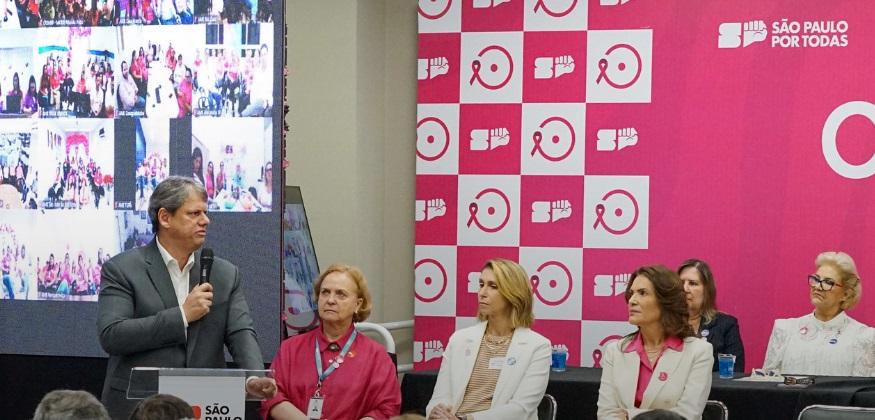 Governo de SP lança campanha Outubro Rosa com Dia D de combate ao câncer de mama