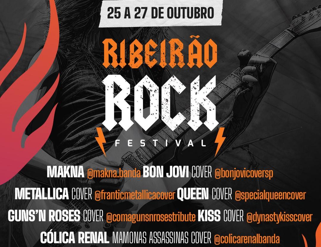 Ribeirão Rock Festival reúne grandes tributos do rock, atividades para crianças e mais em três dias de festa