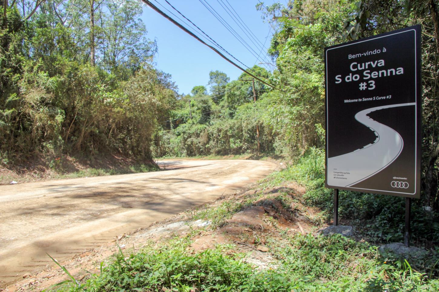 Ribeirão Pires tem “S do Senna” quase idêntico ao de Interlagos