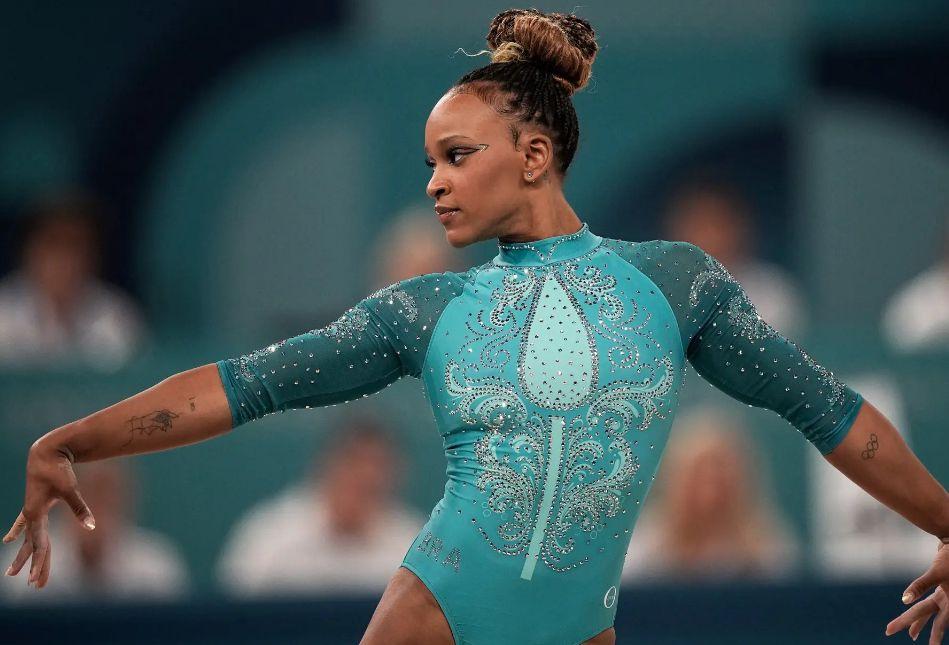 Rebeca Andrade e Caio Bonfim são os melhores atletas de 2024