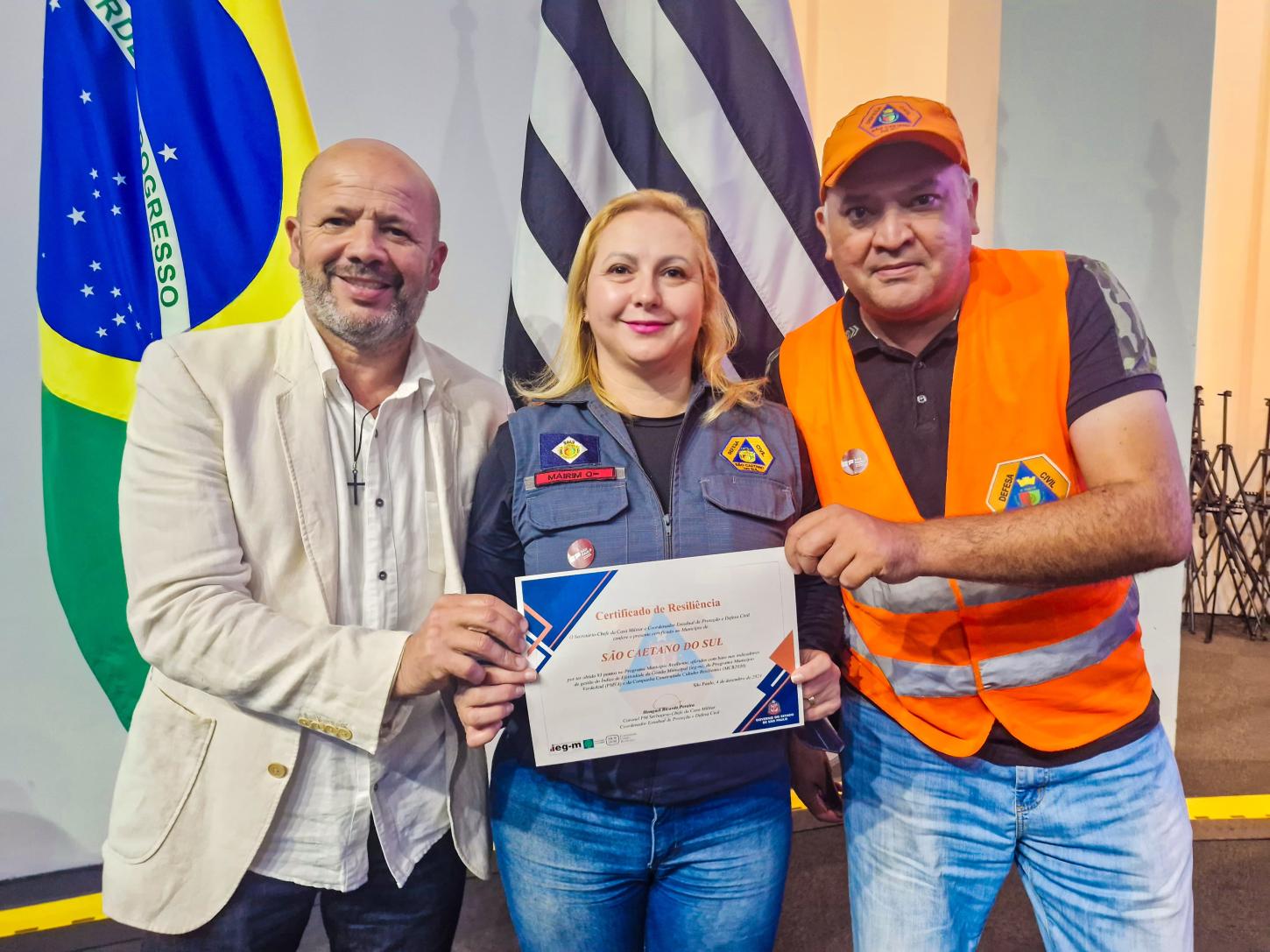 São Caetano conquista certificado de Município Resiliente por adotar políticas públicas contra riscos e desastres