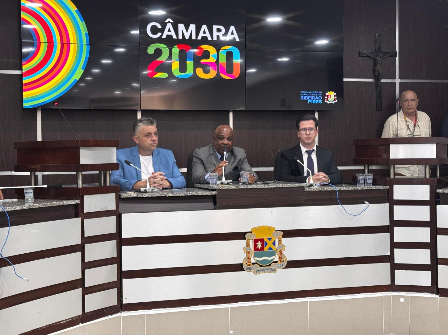 Câmara de Ribeirão Pires elege vereador José Nelson da Paixão como novo presidente da Casa