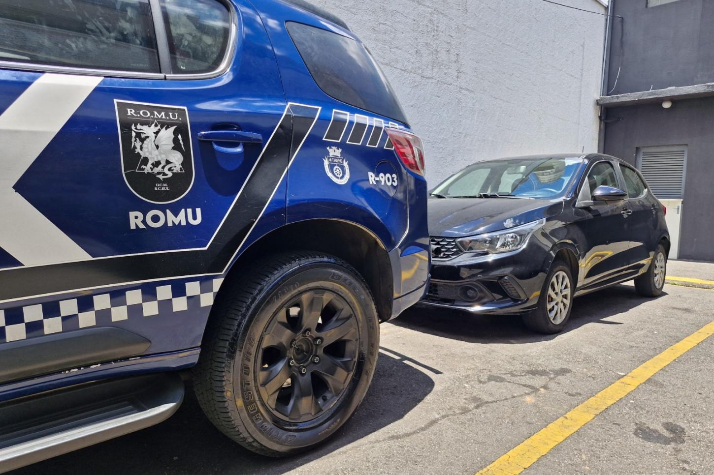 GCM de São Caetano apreende veículo com queixa de apropriação indébita