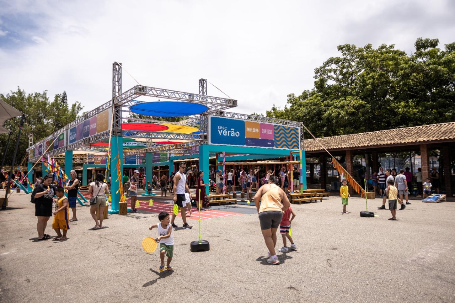 Sesc Verão 2025 celebra o sucesso da primeira semana no Espaço Verde Chico Mendes
