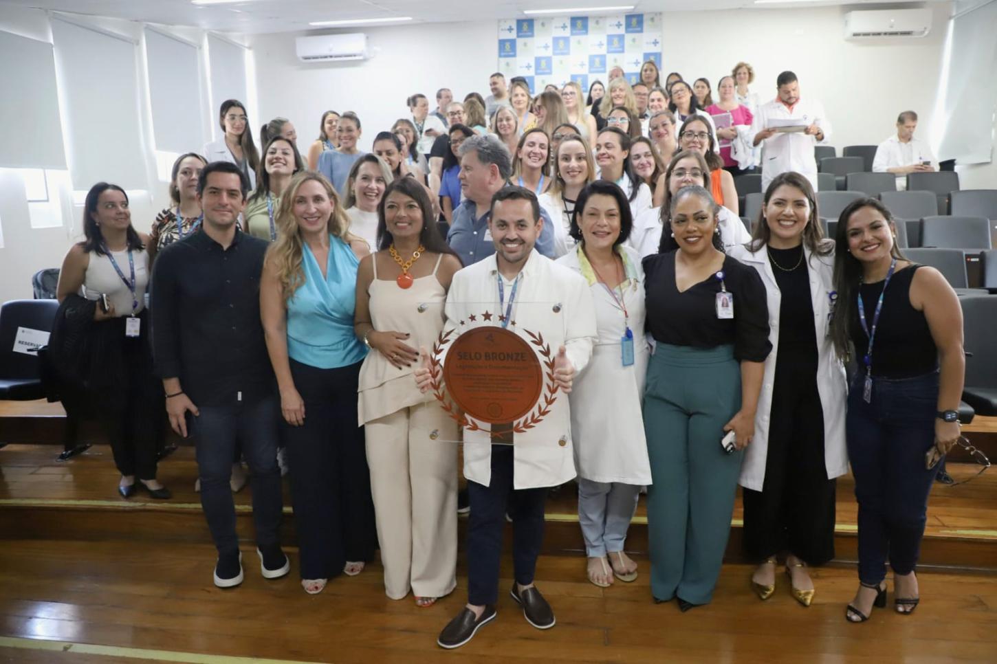 Centro Hospitalar Municipal de Santo André recebe ‘Selo Bronze’ de qualidade