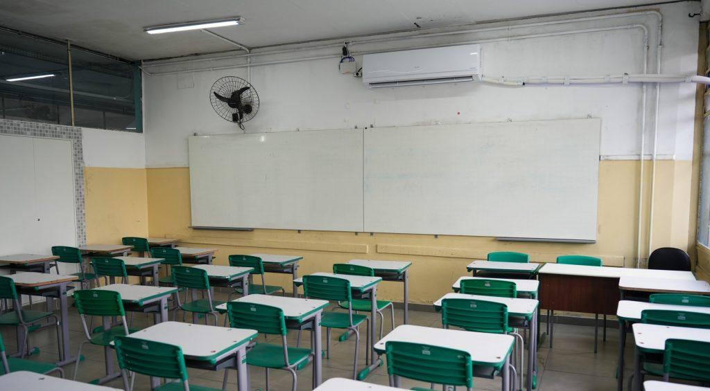Em dois anos, Governo de SP aumenta em mais de 60 vezes o número de escolas climatizadas
