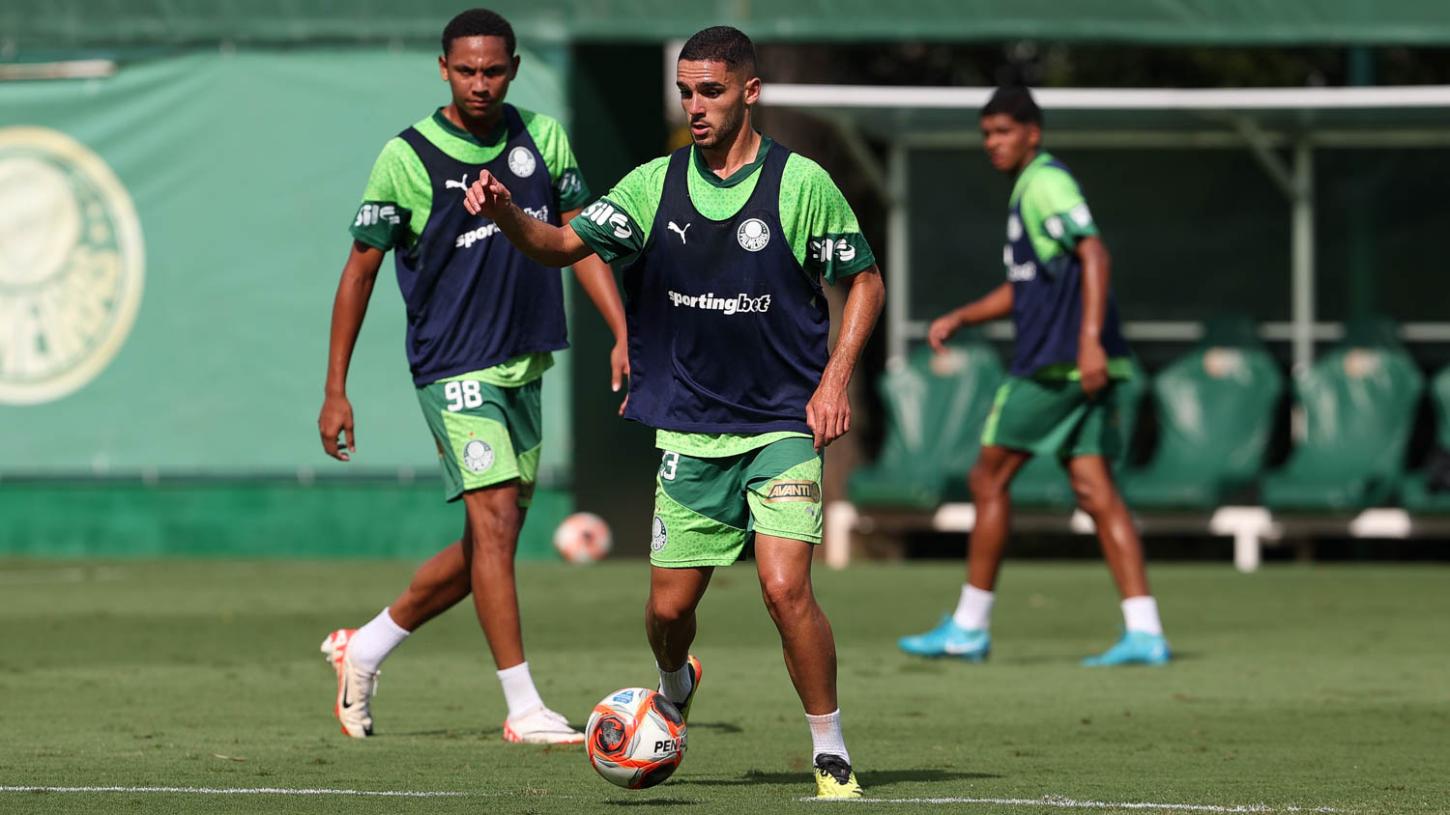 Figueiredo comemora estreia pelo Palmeiras no Derby: ‘Meu clube do coração’