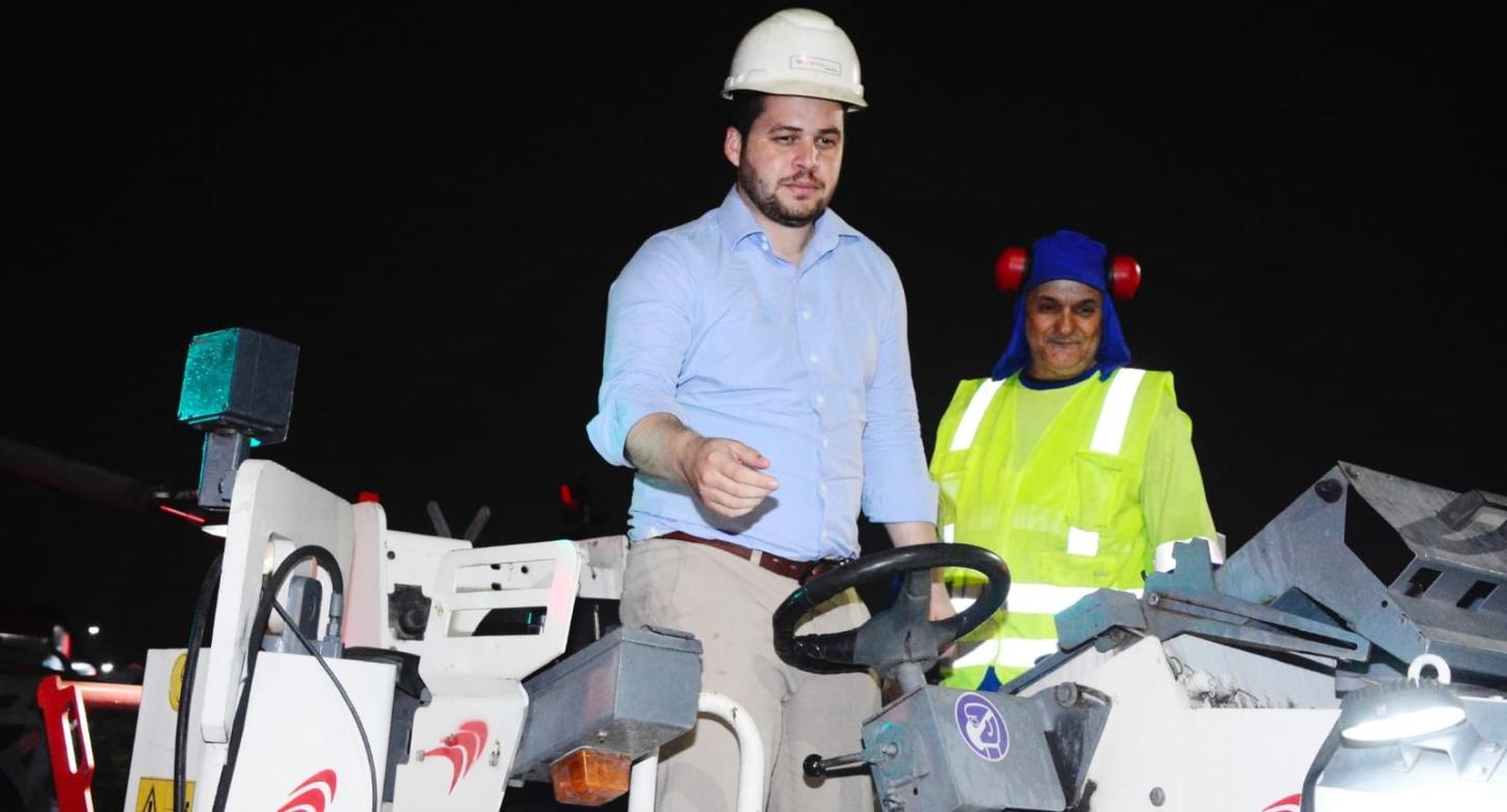 Rua Nova ultrapassa meta de janeiro e alcança 20 quilômetros de vias recapeadas