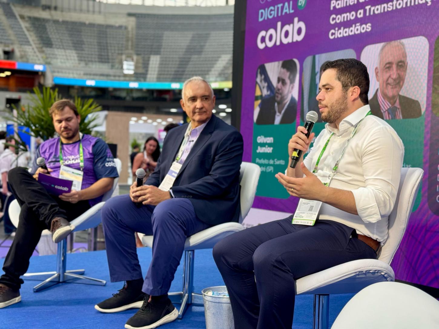 Gilvan apresenta inovações de Santo André no maior congresso de cidades inteligentes das Américas