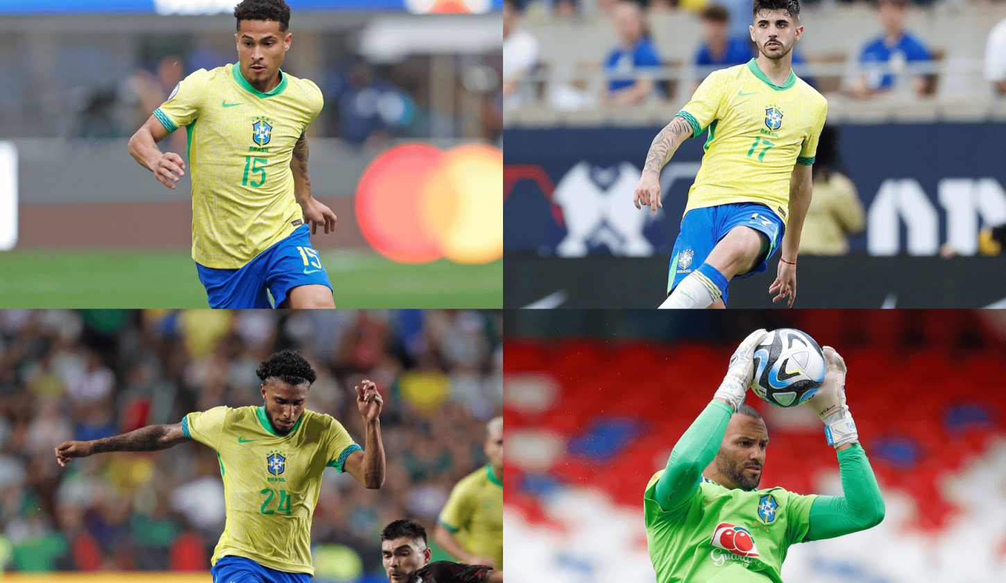 João Gomes, Beraldo, Éderson e Weverton são convocados para jogo com a Argentina
