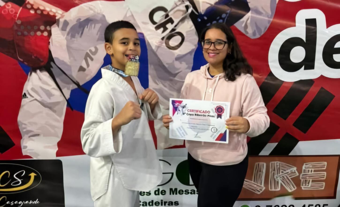 Mãe e Filho quebram barreiras e mostram importância da prática esportiva em Ribeirão Pires