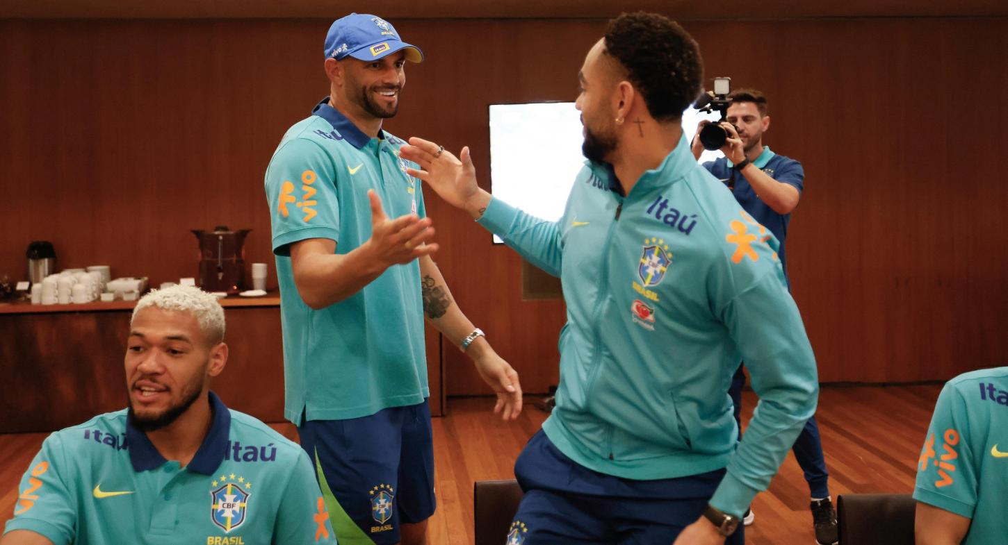 Quarteto convocado para jogo com a Argentina se apresenta em Brasília