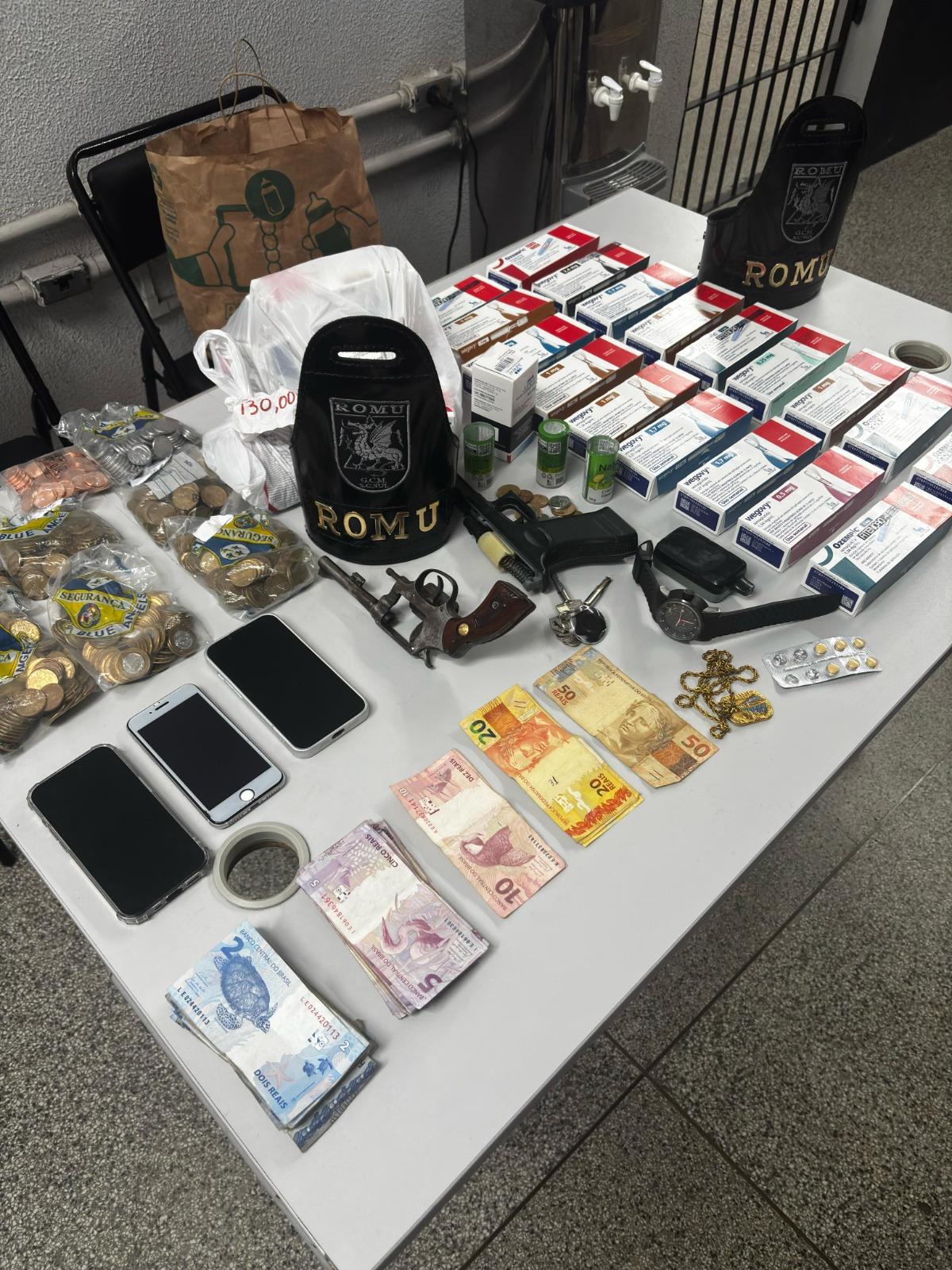 GCM apreende adolescentes por roubo a farmácia no Bairro Santa Paula após alerta do CGE