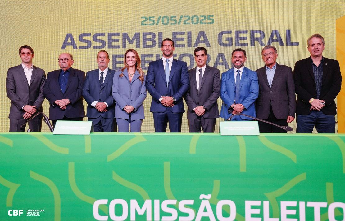 Primeiras palavras de Samir Xaud como presidente da CBF