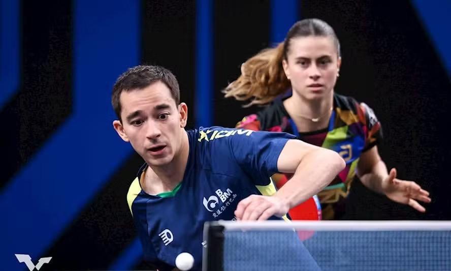 Mesatenistas de São Caetano, Hugo Calderano e Bruna Takahashi são medalhas de ouro e prata na Eslovênia