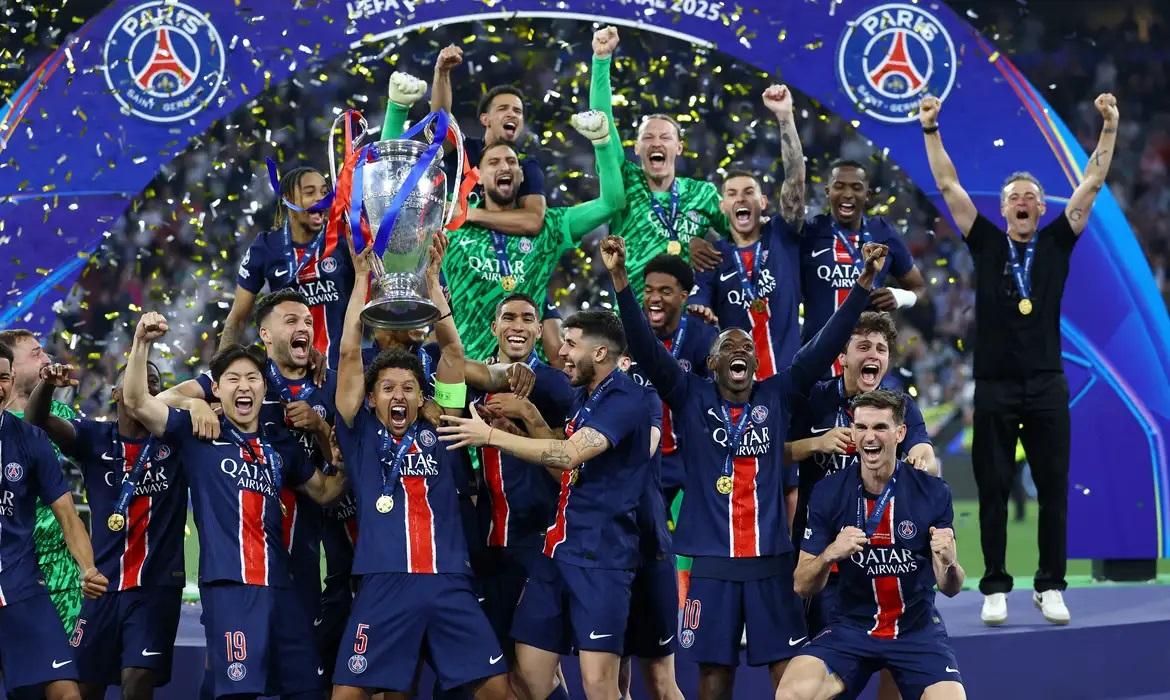 PSG conquista a Liga dos Campeões da Europa