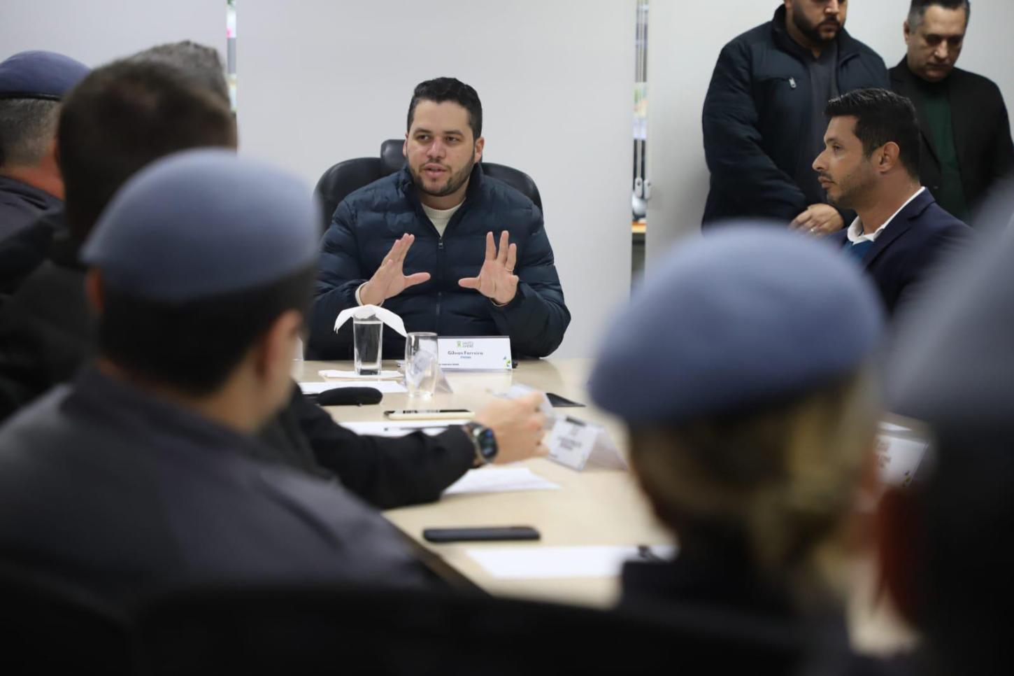Gilvan reforça integração das forças de segurança e amplia ações conjuntas em Santo André
