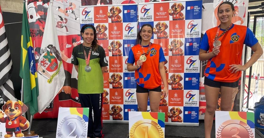 Natação de São Bernardo chega a 49 medalhas, 19 de ouro, e termina como vice na 67ª edição dos Jogos Regionais
