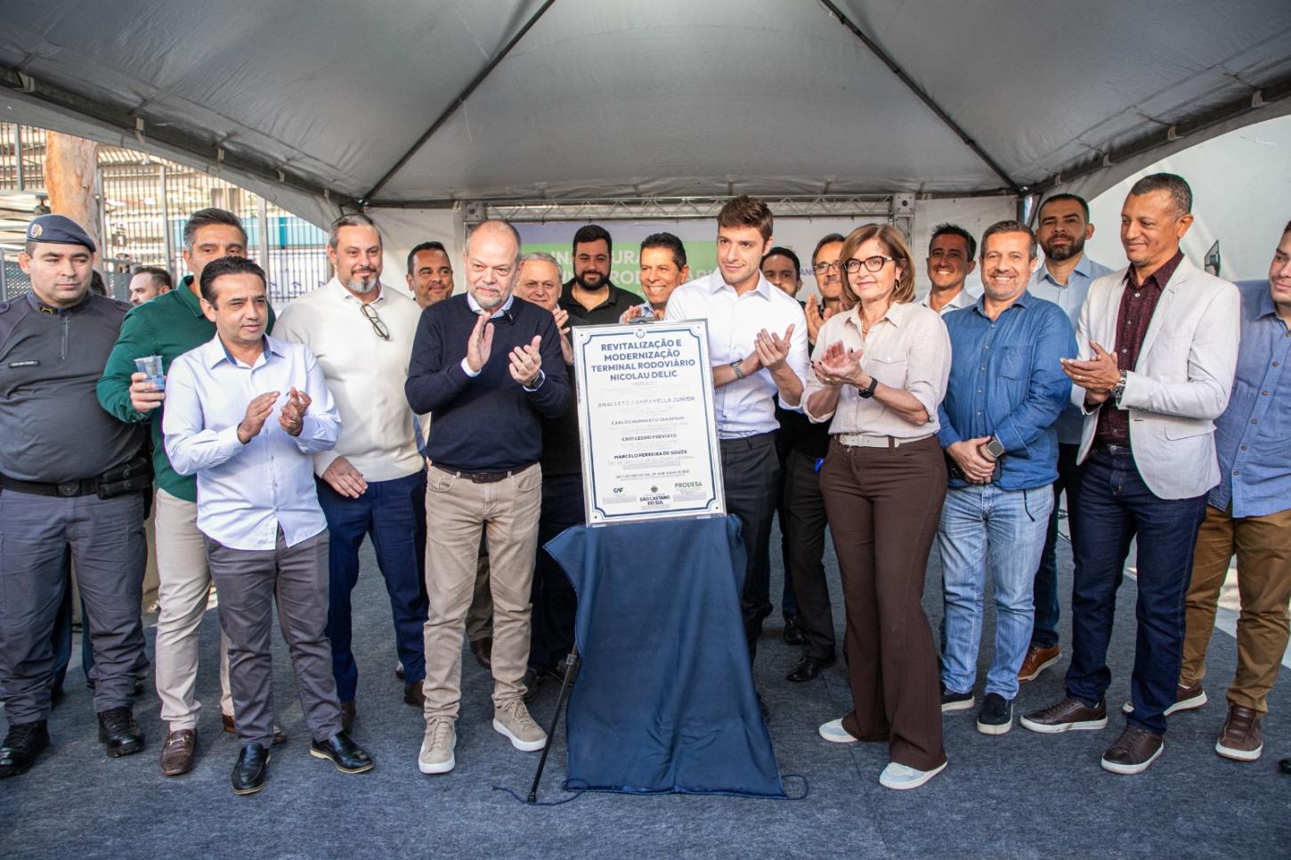 Prefeitura de São Caetano entrega modernização do módulo 1 do Terminal Rodoviário Nicolau Delic