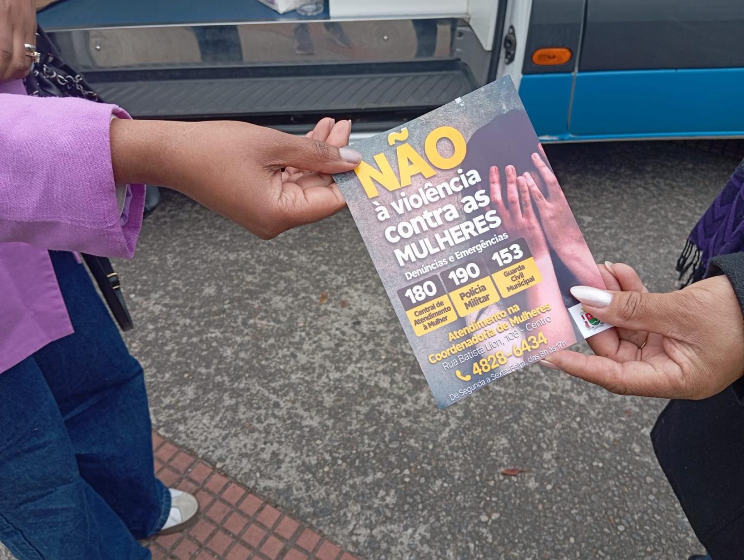 Ribeirão Pires mobiliza ações do Agosto Lilás com foco no combate à violência contra a mulher