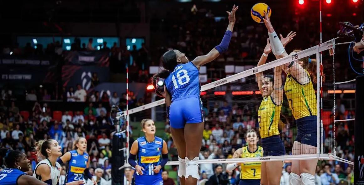 Brasil perde para Itália e fica fora da decisão do Mundial