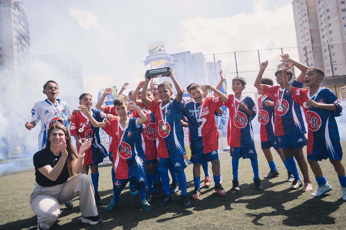 Campeonato José Rossi 2025 reúne mais de mil crianças e celebra esporte como ferramenta de cidadania em São Bernardo