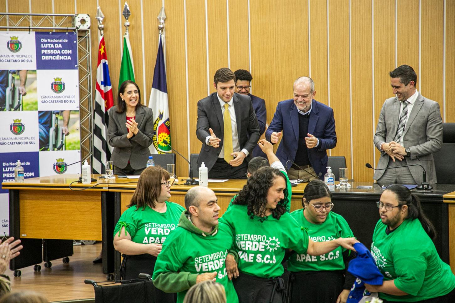 Em sessão solene, Prefeitura de São Caetano anuncia ações em prol da Pessoa com Deficiência
