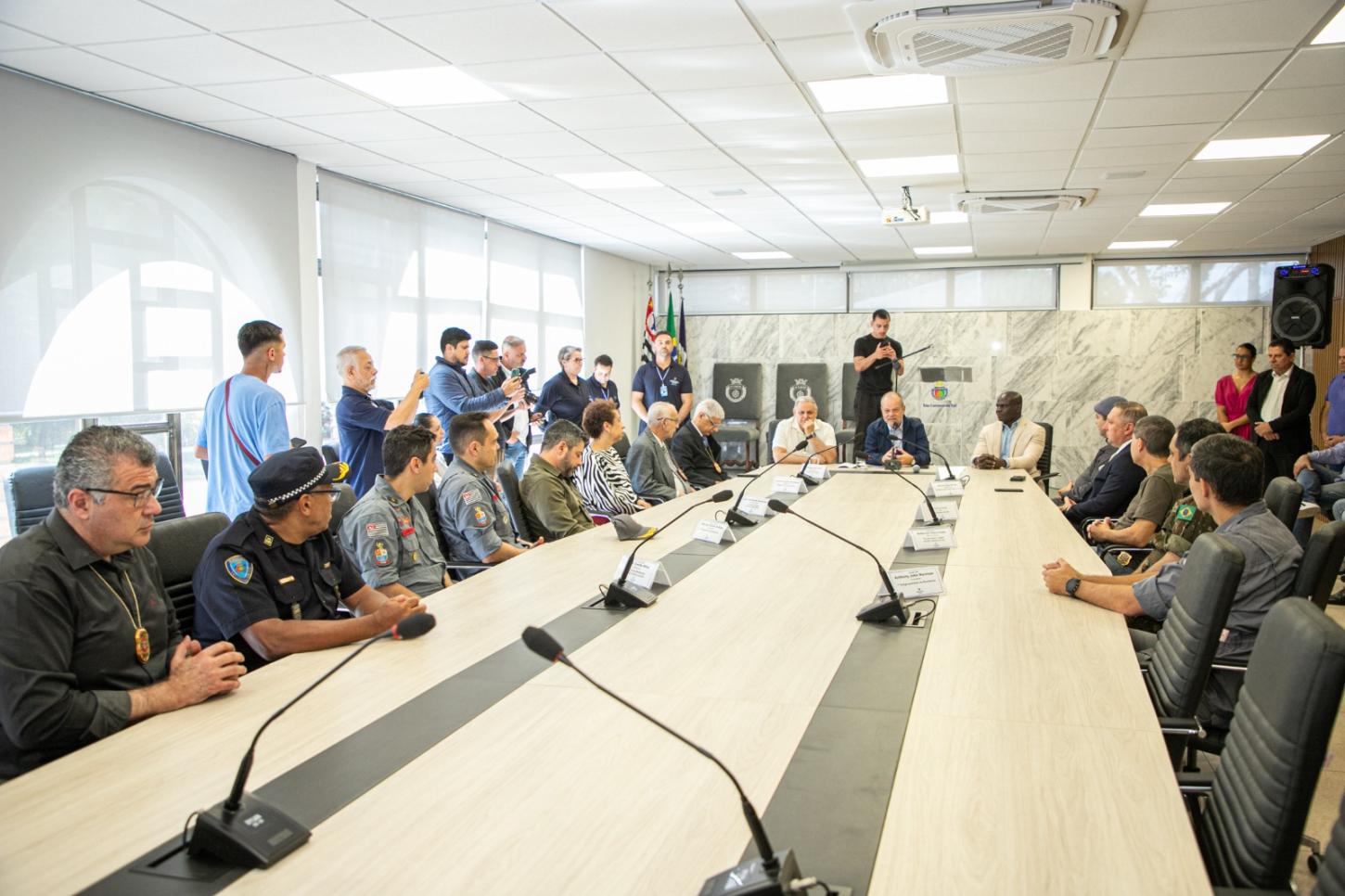 Prefeitura de São Caetano entrega subvenções para forças de segurança e reforça integração contra a criminalidade