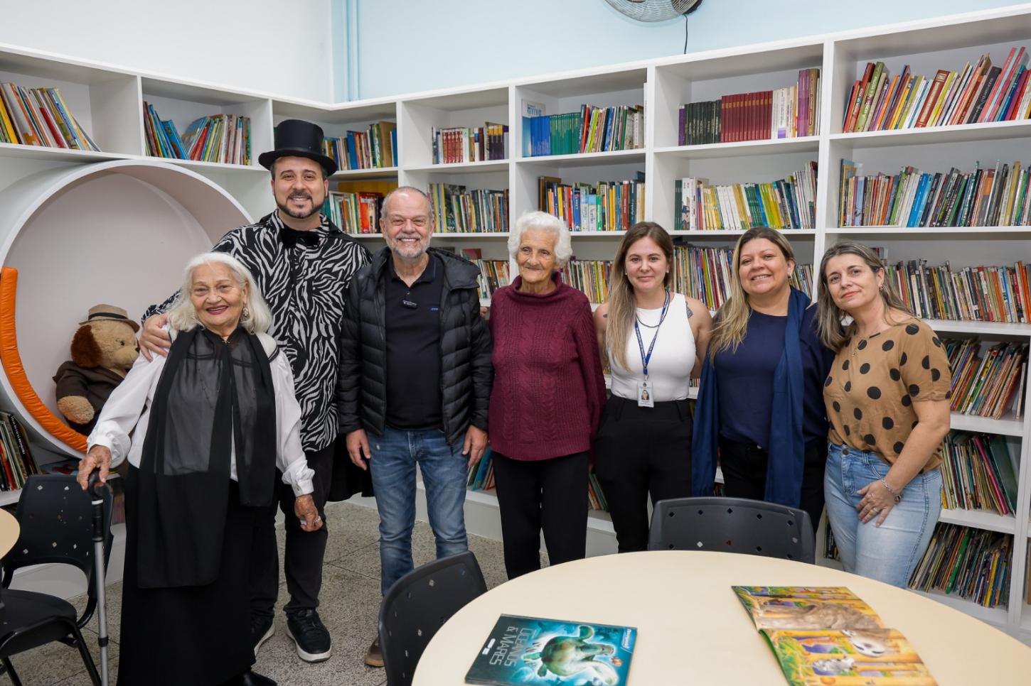 EMEF Senador Fláquer, escola mais antiga de São Caetano, inaugura nova biblioteca