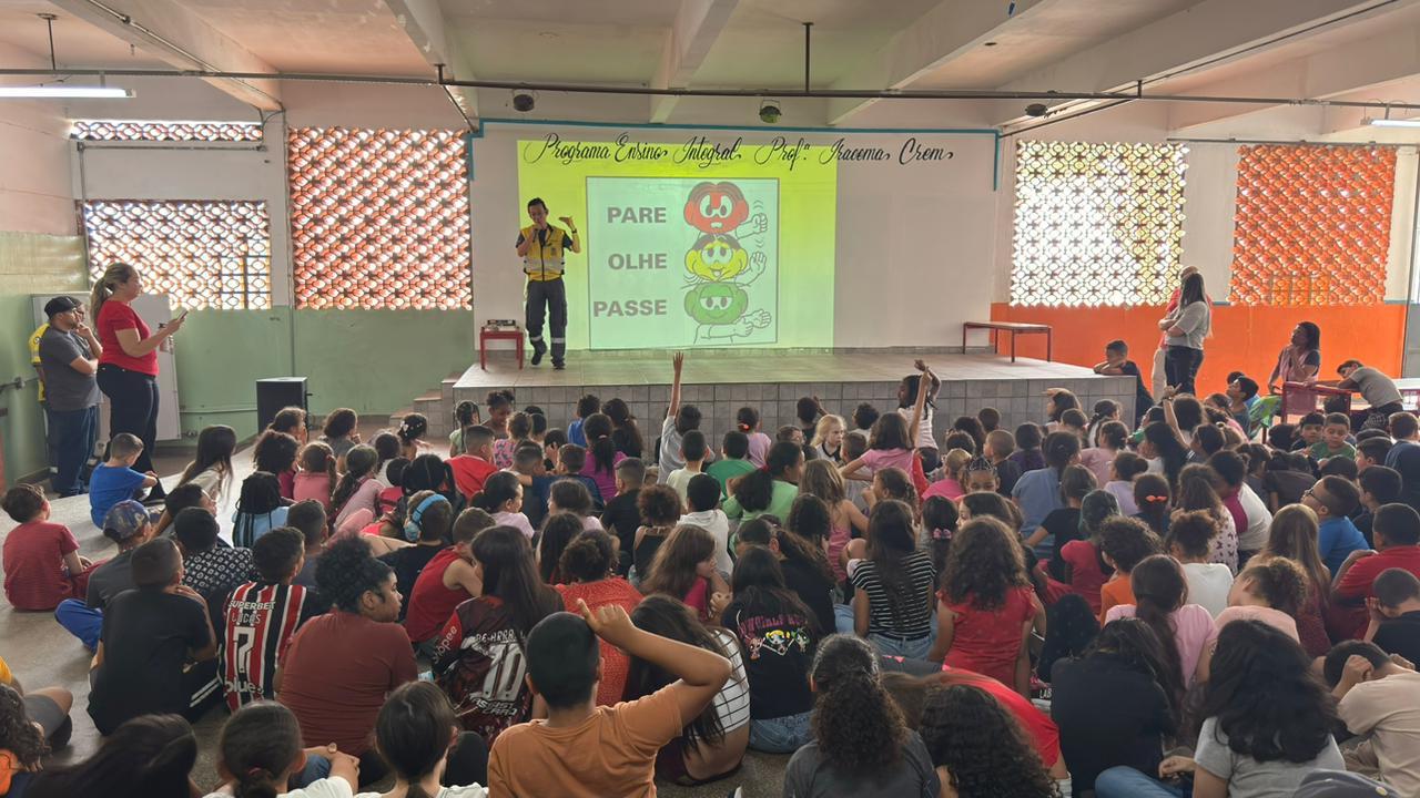 Mobilidade Urbana realiza palestra educativa sobre o trânsito em Mauá
