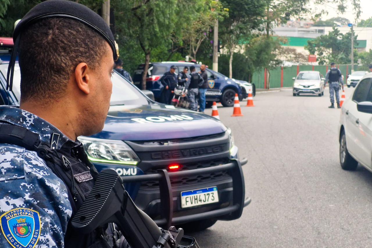 São Caetano registra oitavo mês consecutivo de queda em roubos, além de zerar roubo a bancos e latrocínios