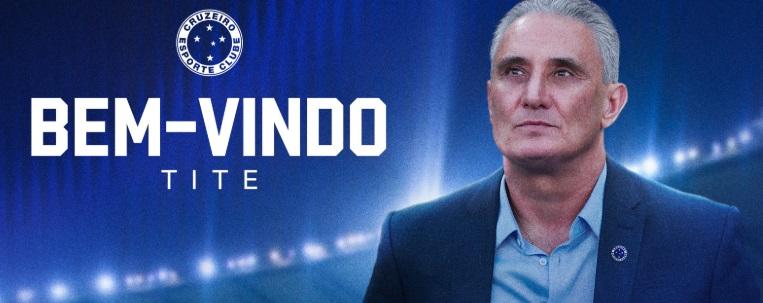 Cruzeiro anuncia Tite para a próxima temporada