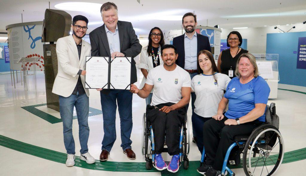 Governo de SP estende contrato do Time SP até final do ciclo paralímpico de Los Angeles-2028