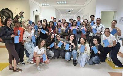 Pacientes do Hospital de Câncer de São Bernardo recebem doação de sacolinhas sustentáveis
