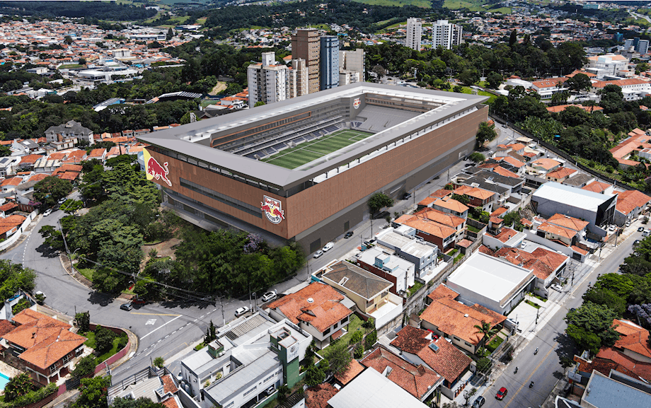 Red Bull Bragantino apresenta projeto da nova arena e prevê entrega em até cinco anos