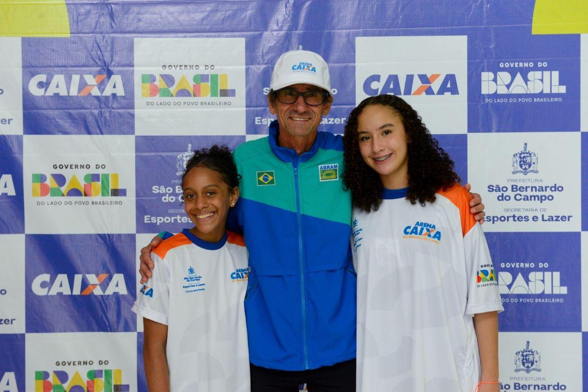 Atletas de alto rendimento de São Bernardo fazem dia de acolhimento na Arena Caixa