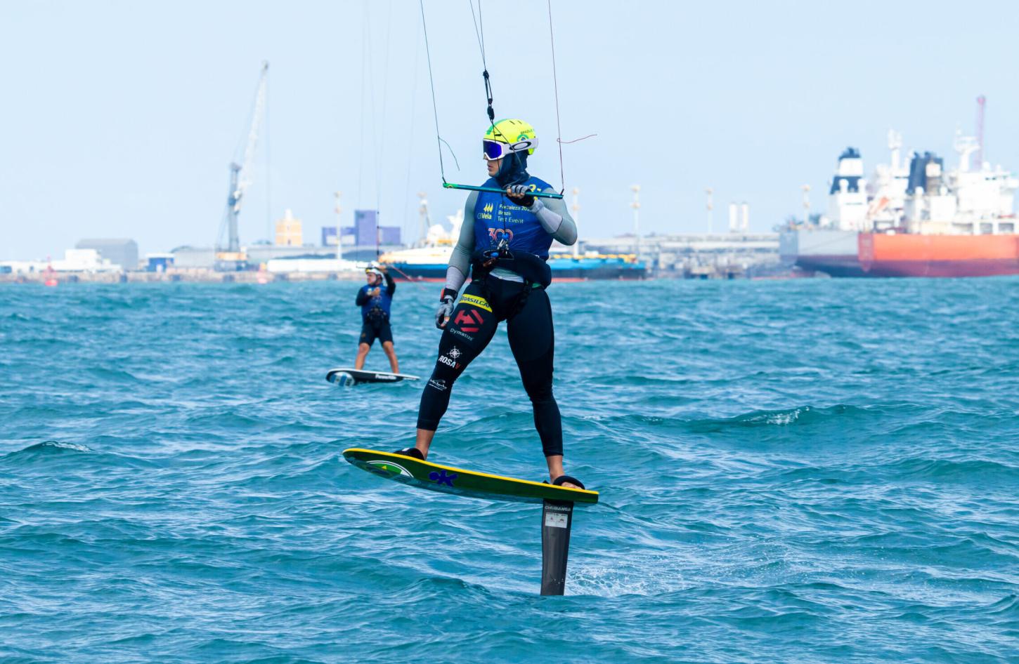 Bruno Lobo e Lucas Fonseca fazem classificação histórica no Evento Teste da World Sailing