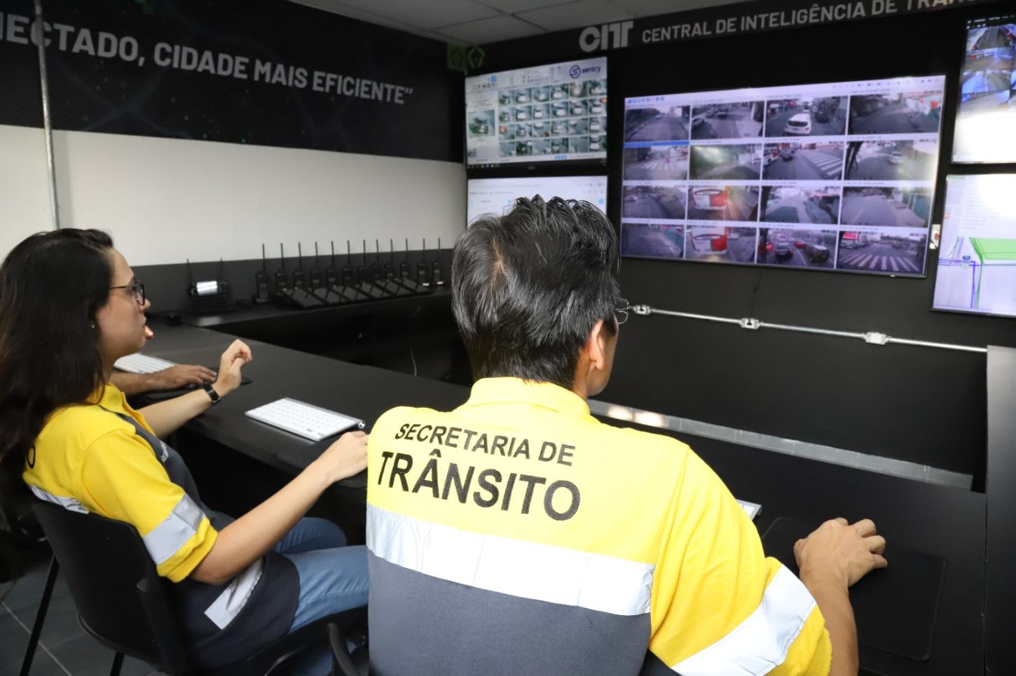 Central de Inteligência do Trânsito e Transporte completa um mês com aumento de 17% no atendimento de ocorrências