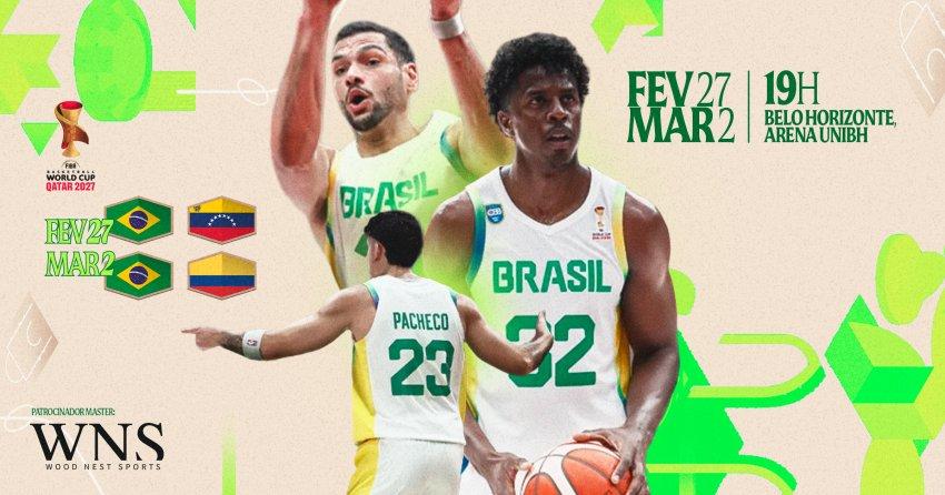 Confederação Brasileira de Basquete anuncia Ingressos à venda para os jogos do Brasil na Arena UniBH