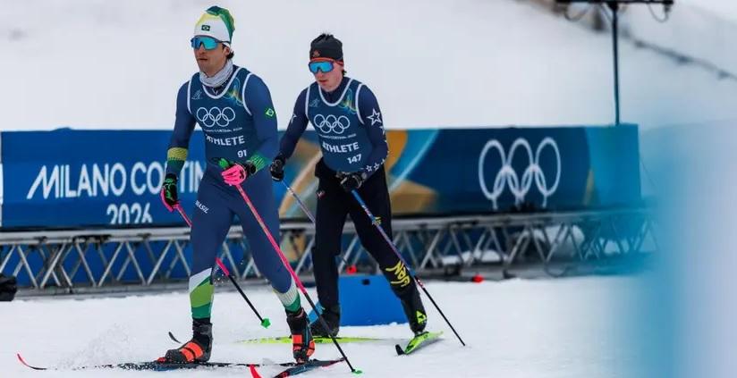 Esqui cross-country abre a participação do Time Brasil nos Jogos Olímpicos de Inverno Milão-Cortina 2026