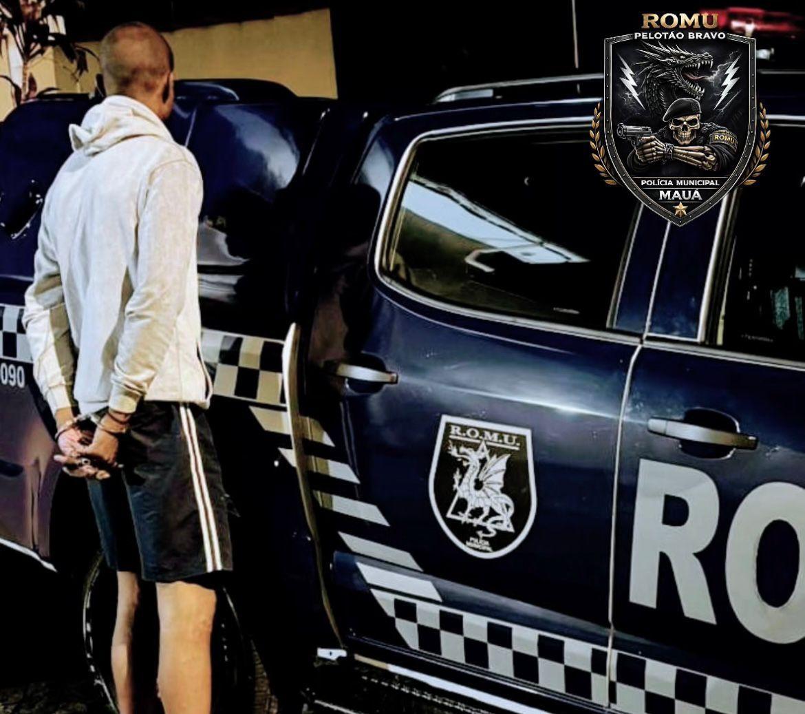 GCM Mauá prende procurado por tráfico de drogas e falsa identidade no Parque das Américas
