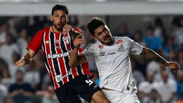 Santos e São Paulo ficam no empate jogando na Vila Belmiro