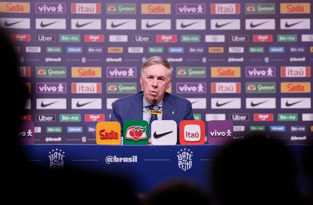 Ancelotti define amistosos de março como teste final para fechar lista da Copa do Mundo