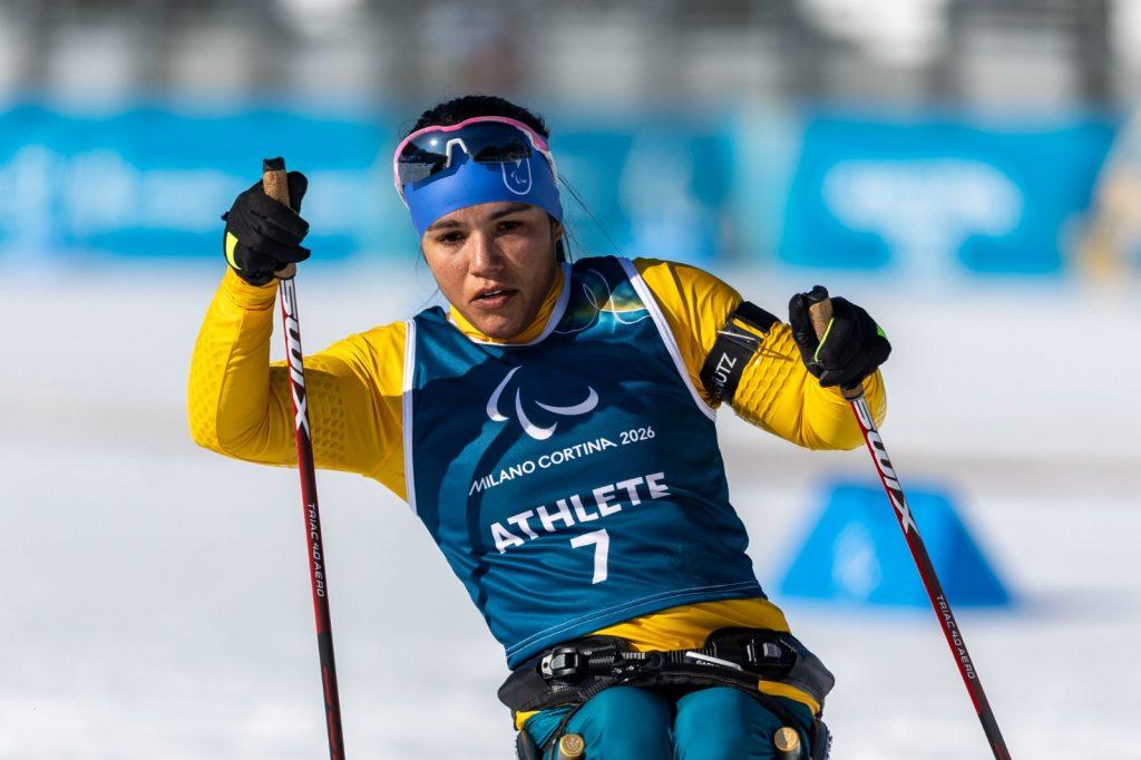 Atleta do Time SP, Aline Rocha alcança segundo melhor resultado do Brasil na história dos Jogos Paralímpicos de Inverno