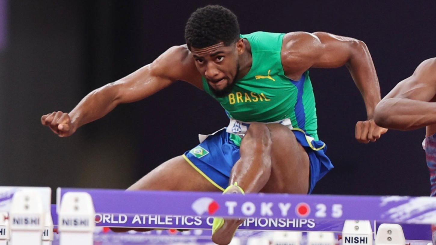atletas brasileiros obtém índices para o Mundial Indoor: Almir Jr, no triplo, e Thiago Ornelas, nas barreiras